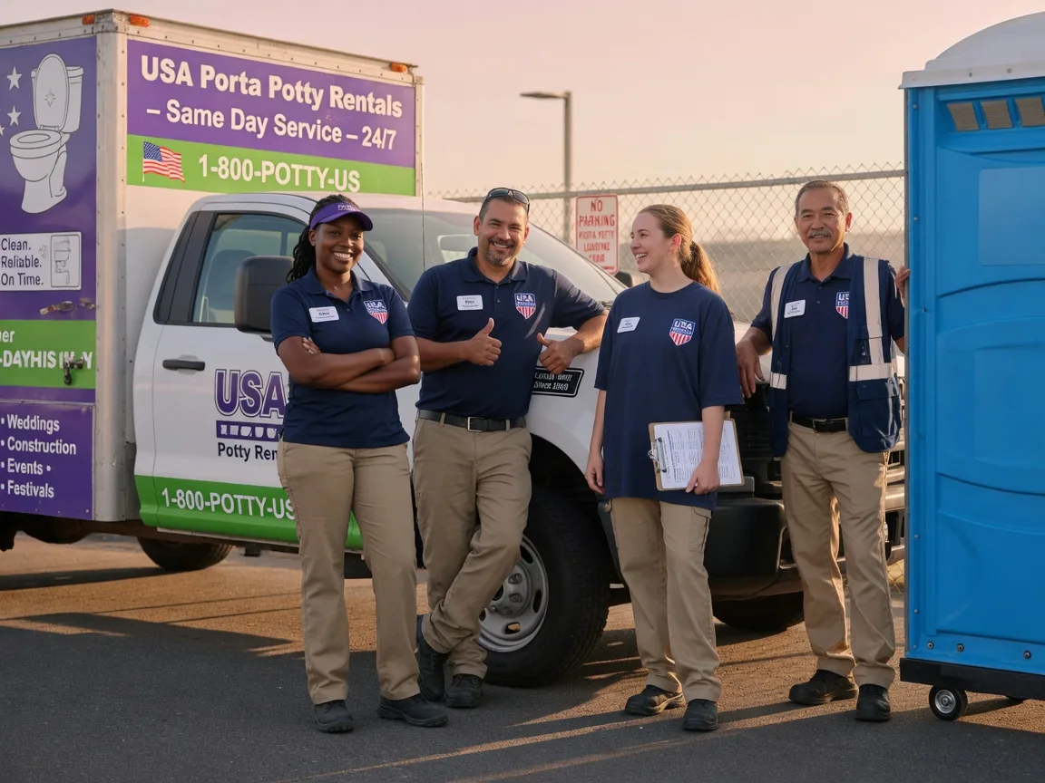Porta Potty Rental company in Fisher, WV